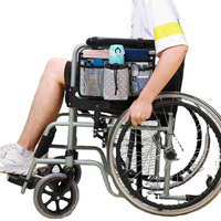 Borsa portaoggetti regolabile per sedia a rotelle Oxford Walker con portabicchieri per anziani all'ingrosso