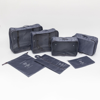 Set da 7 pezzi Organizer per valigie da viaggio Cubi da imballaggio Borsa da viaggio impermeabile grande e leggera Borsa da viaggio per abiti da viaggio