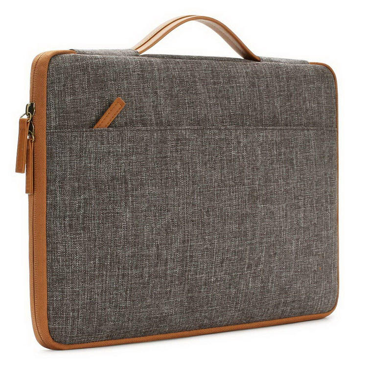 Custodia per laptop da 17 pollici Valigetta portatile Borsa per custodia per notebook con fodera in peluche