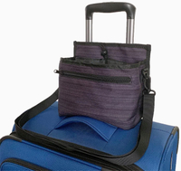 Nuova borsa portabicchieri da viaggio per bagagli termici con tracolla, contenitore per bevande da viaggio isolato, libera la mano OEM accettabile