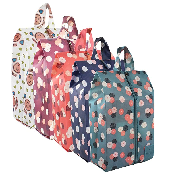 Organizzatore di borse per scarpe da viaggio portatili Conservazione salvaspazio in nylon impermeabile