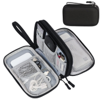 Borsa portatile per organizzatore di cavi da viaggio digitale personalizzato Portable Tech per custodia di ricarica per supporto cavo USB elettronico