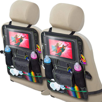 Grande spazio per neonati Supporto per tablet iPad Touch Screen adatto al passeggino Kick Mat Protezione per sedile posteriore