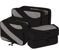 Packing Cubes Travel Cube Borsa da viaggio leggera da viaggio essenziale con grande borsa da toilette per vestiti calza gonna maglietta