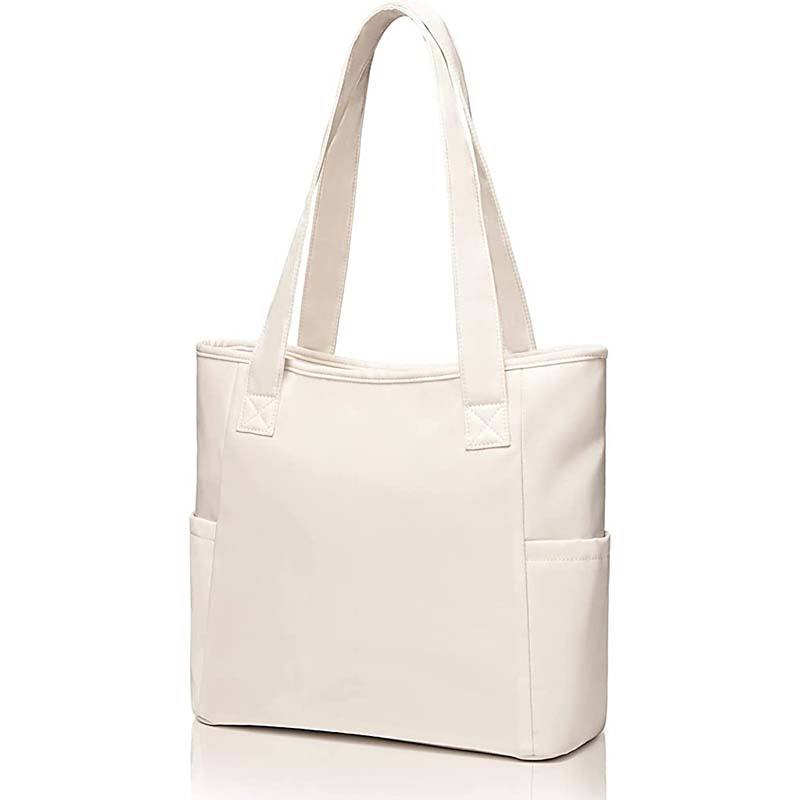 moda donna borsa a tracolla con logo stampato a sublimazione personalizzata borsa a tracolla grande da viaggio con scomparto per laptop