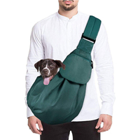 Attività all'aperto Weekend Hand Free Dog Pet Sling Carrier con tracolla imbottita regolabile