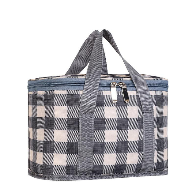 Borsa termica isolante per colazione Piccola borsa triangolare per il pranzo con palline di riso Borse per il pranzo Bento per alimenti portatili carine per donne e bambini  1524