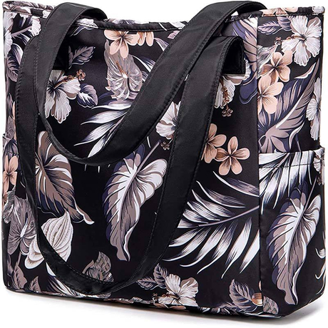 moda donna borsa a tracolla con logo stampato a sublimazione personalizzata borsa a tracolla grande da viaggio con scomparto per laptop
