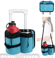 Bottiglia d'acqua Bevanda Valigia Portabicchieri montato su bagaglio per portabicchieri da viaggio