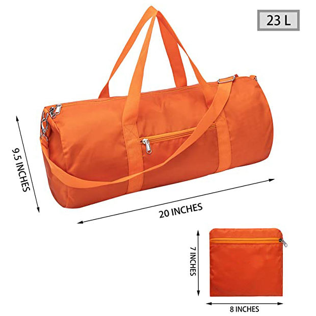 borsoni pieghevoli piccoli con stampa personalizzata per palestre sportive borse da palestra sportive impermeabili ripiegabili